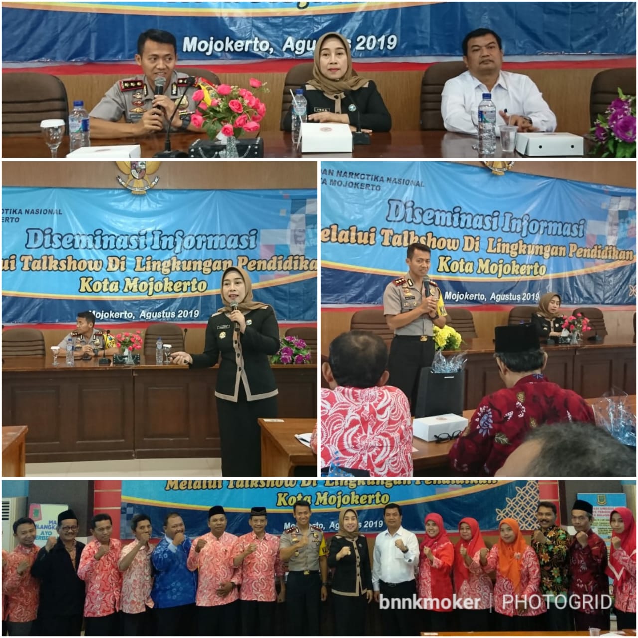 Diseminasi Informasi Melalui Talkshow Bersama Kepala Sekolah SMP/MTS & SMA/SMK Kota Mojokerto