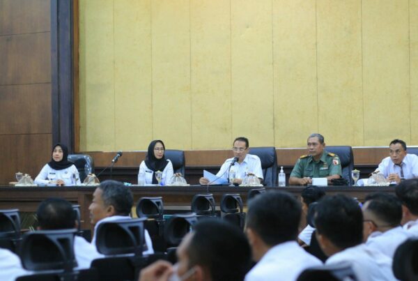 Rapat Persiapan Pembentukan Kelurahan Bersinar Kabupaten Jombang.
