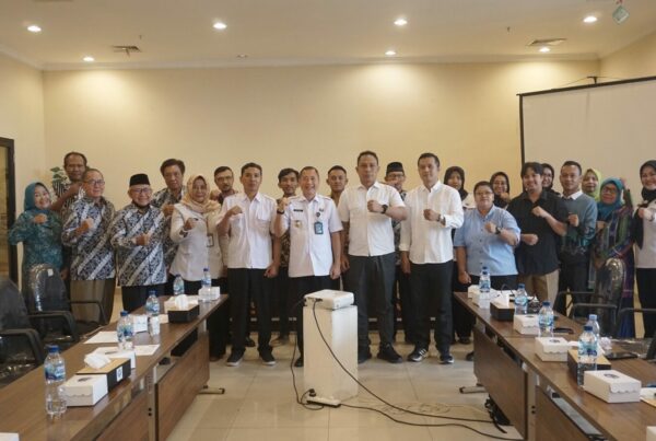 Peningkatan Peran Serta Masyarakat di Kota Mojokerto, BNN Kota Mojokerto menyelenggarakan Rapat Forum Komunikasi P4GN